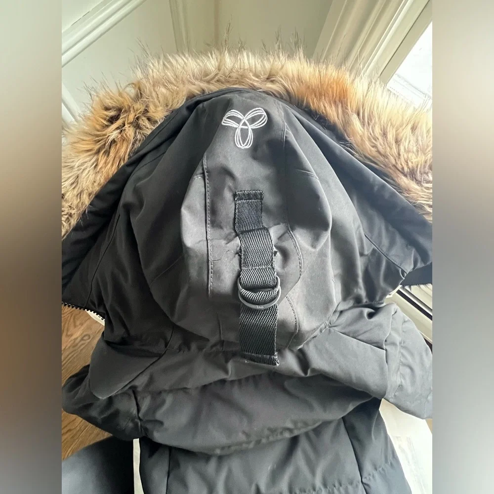 Aritzia Powder Parka Black - Picture 7 of 10